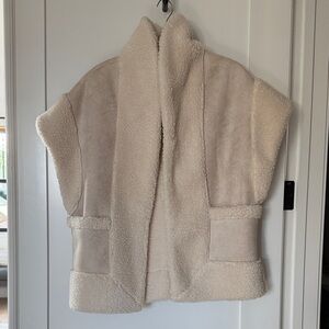 Cozy Cream Sherpa Vest